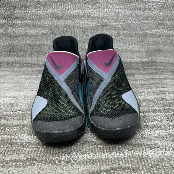 NIKE GO FlyEase Black/Black-Lime Glow Men’s Size 8.5 Folding Hands Free - Picture 3 of 9
